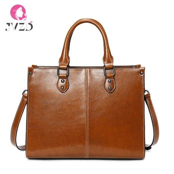 

JVZD New Style 2019 Luxury Designer Bags Women Handbag，Split Leather Cowhid Messenger Bag， Minimalist Shoulder Crossbody Totes