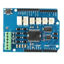 RISE-L298P 4A Dual-канальный драйвер двигателей модуль двигатель щит R3 для Arduino 5V~ 12V остановка хода и тормозной Функция