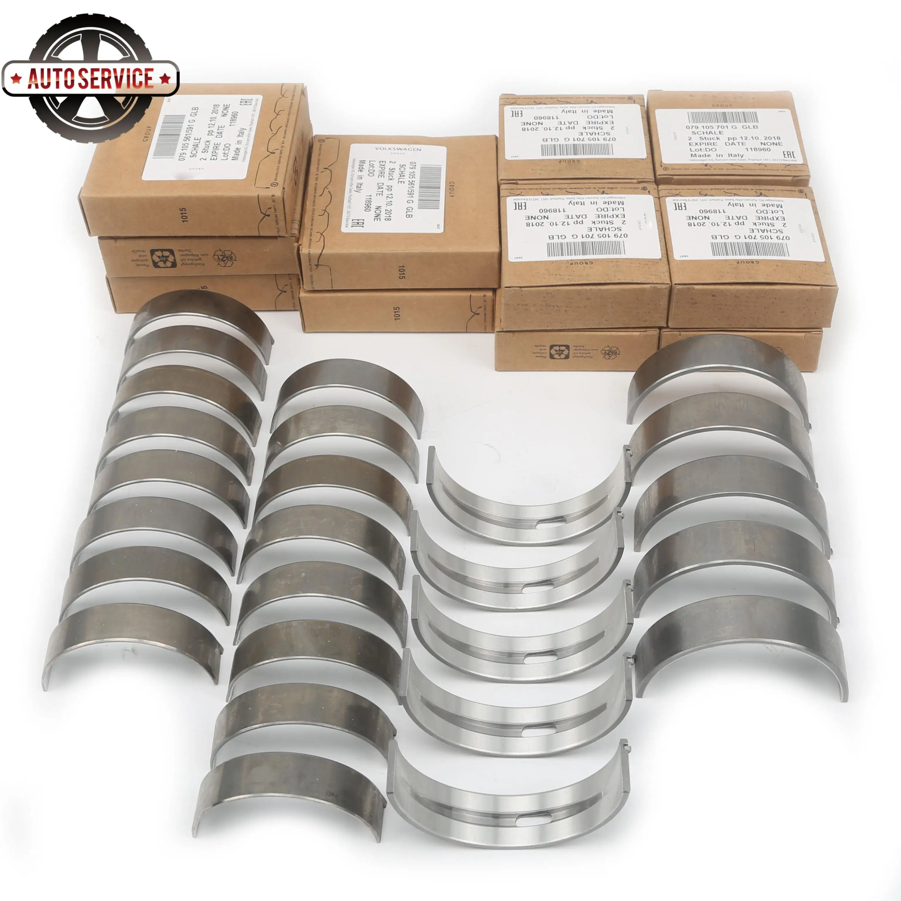 

For Audi S5 Quattro A6 Allroad C6 A8 4H Q7 VW Touareg 7L 7P 4.2L STD Size Crankshaft & Connecting Rod Bearing Shell 079105591G