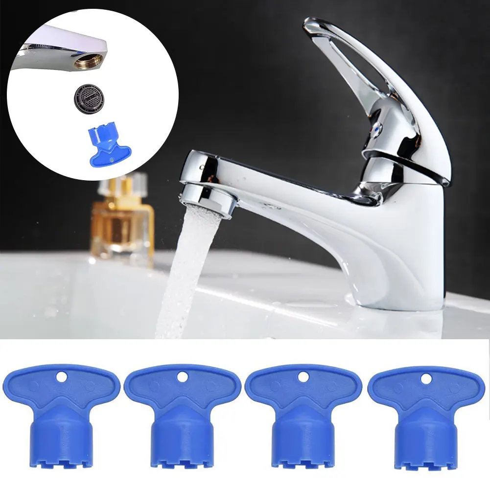 10pcs Install Kitchen Basin Faucet Aerator Key Abs Replacement