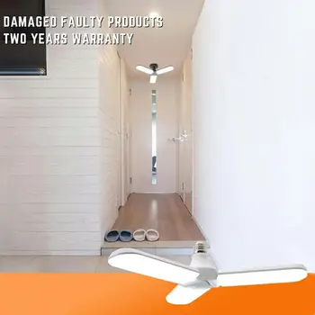 

36W E27 LED IP44 Waterproof Highlight Lamp Telescopic Constant Current Light Bulbs Folding Garage Emergency Lamps