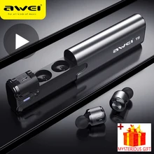 Awei T8 Bluetooth наушники Handfree, гарнитура, настоящие беспроводные TWS наушники, наушники-вкладыши для телефона, мобильного телефона, наушника, Ecouteur