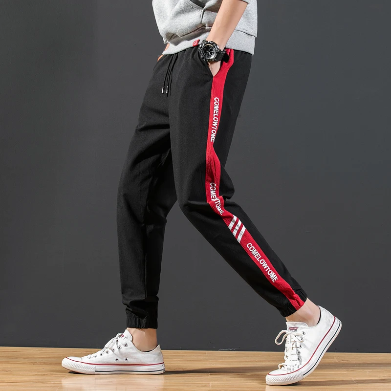 

Goocheer Long Pencil Pants Ripped Jeans Slim Spring Hole Men's Fashion Thin Skinny Jeans Men Hiphop Trousers Clothes Clothing