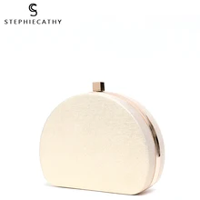 SC Модная брендовая вечерняя сумка для женщин день и ночь Свадьба клатч цепь круглая Рамка Жесткий Чехол Женская сумочка дамская сумочка Сумочка через плечо