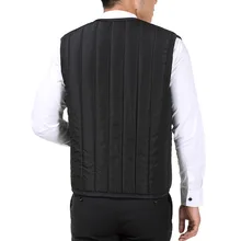 Стиль одежда Daddy осень и зима среднего возраста плюс бархатный жилет хлопок жилет для мужчин среднего возраста жилет