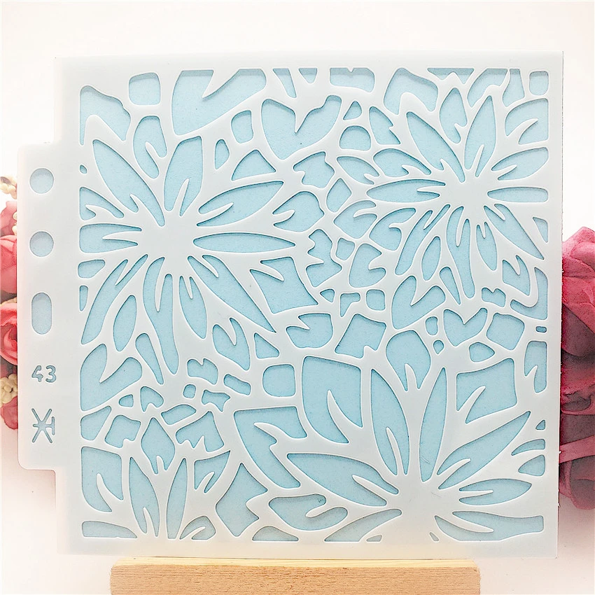 Escudo de hoja de arce de 13x14CM para manualidades, plantillas para álbum de recortes de pasteles, adornos huecos, Impresión de regla de lazo, plantilla para cubrir el día de San Valentín