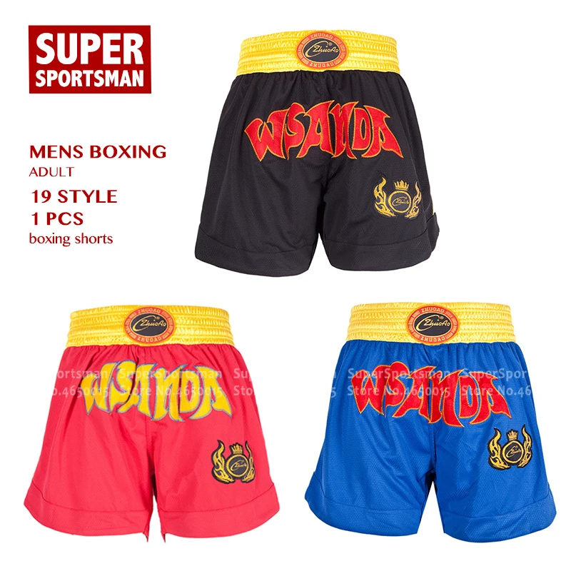 Мужские спортивные шорты для мальчиков детские Mma Muay Thai тренировок фитнеса