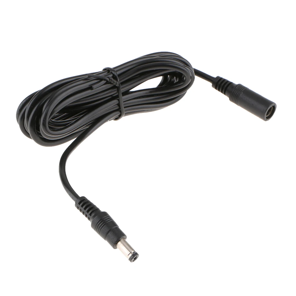9.8ft 5.5mm x 2.1mm DC Extension Power Cable Cord Lead Extender 3Meters for Computers