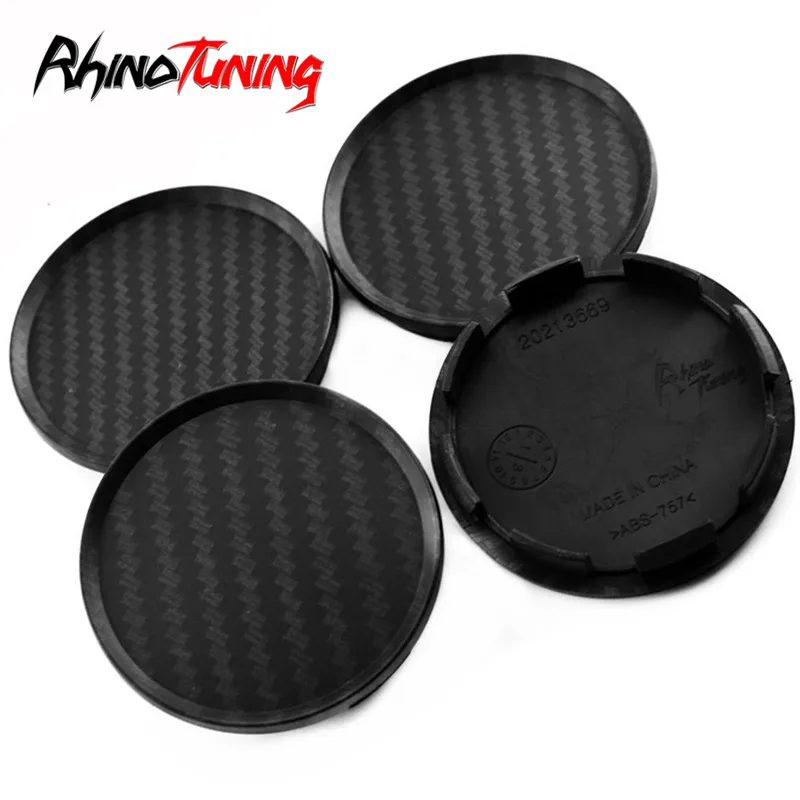 4 Pz 65Mm Fibra Di Carbonio Per Oz Racing Superturismo Wrc Car Wheel Center Center Caps Base Holder Emblem Accessori Esterni