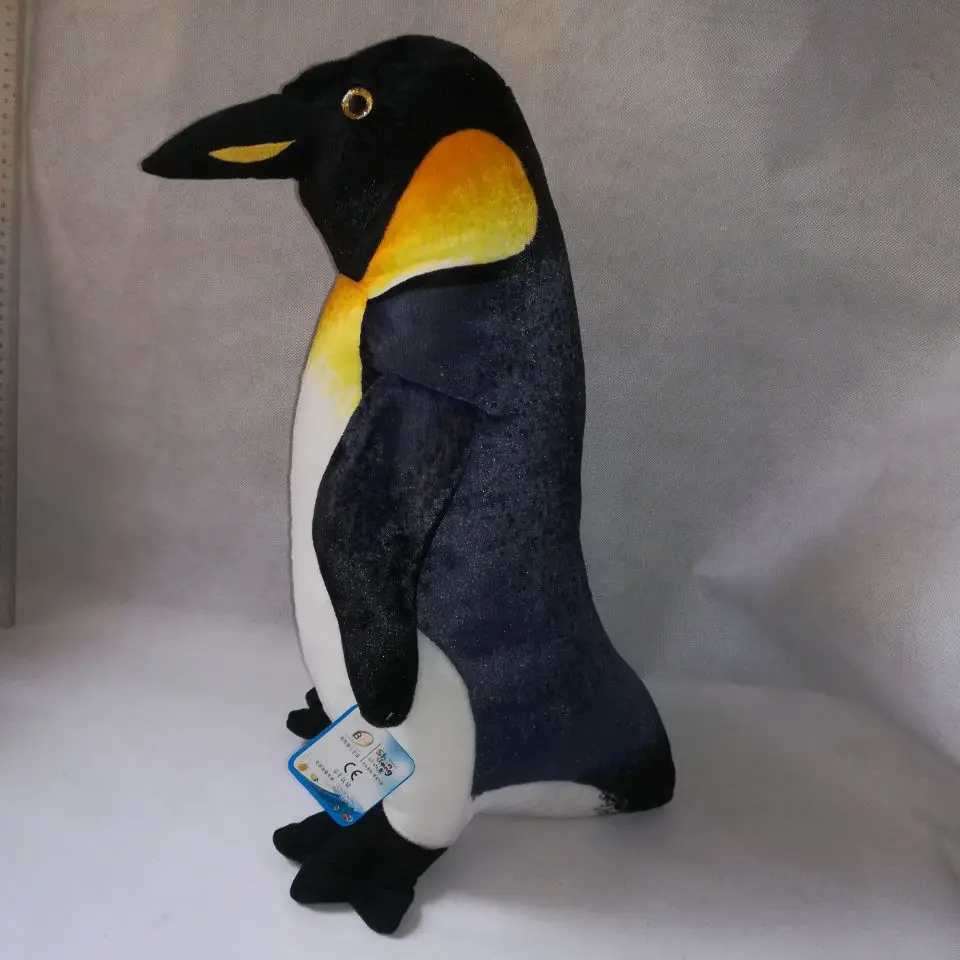 large 55cm lovely penguin plush toy soft doll throw pillow  gift e1388