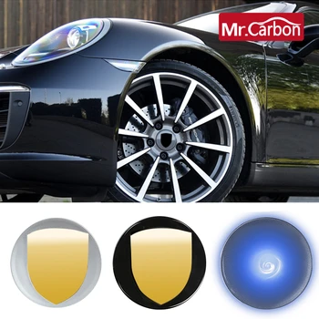 

Car Tires Hubcaps center cover For Porsche MACAN Cayenne Panamera 718 911 Car tire decoration modification Accessories