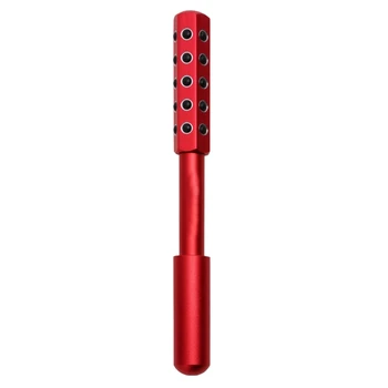 

Face and Body Beauty Roller for Wrinkle Removal& Tightening Firming Skin, Durable & Portable Facial Massager-Red