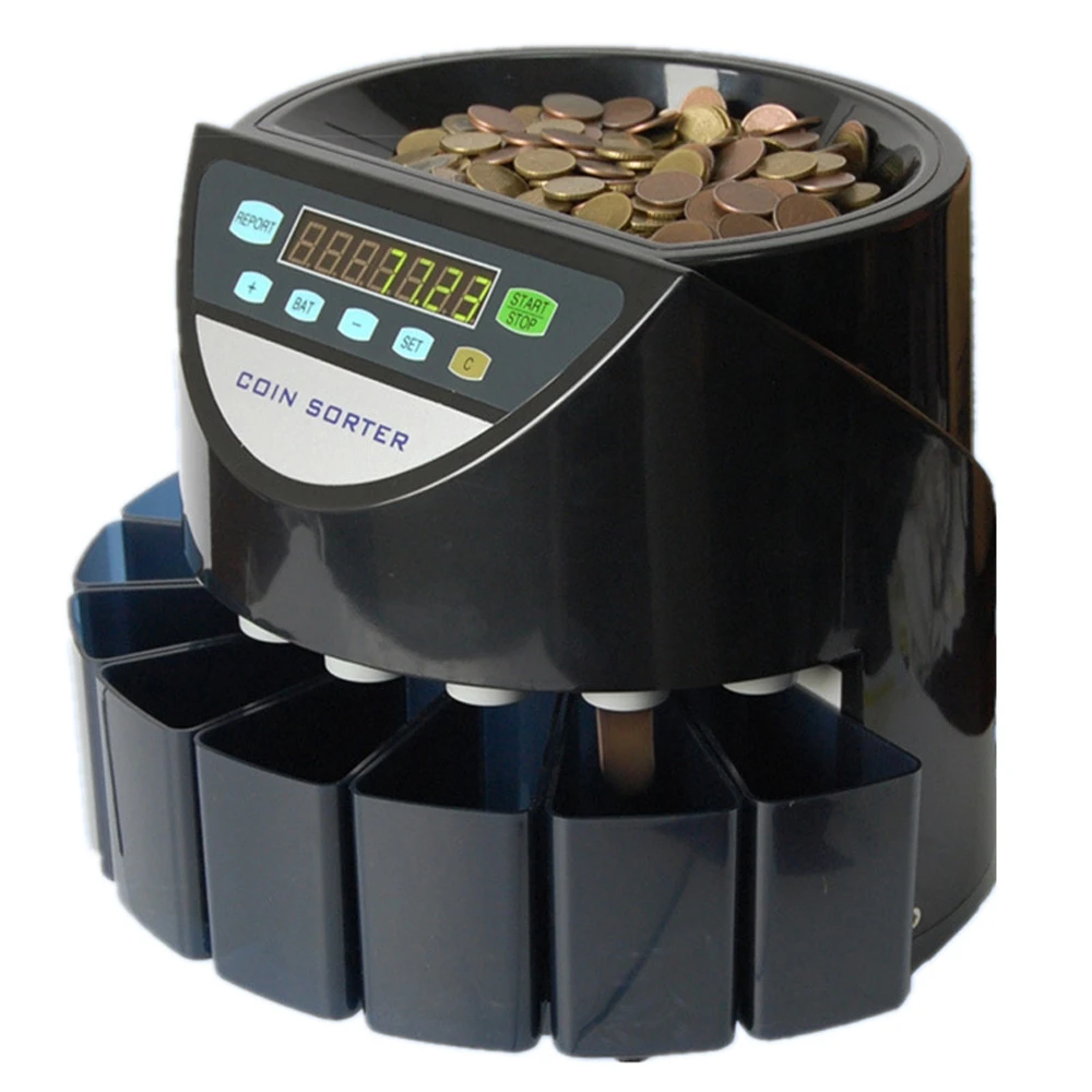 Japanese/Eur/Thailand/Singapore/Philippines/Malaysia Coin Sorter Coin Counting Classification