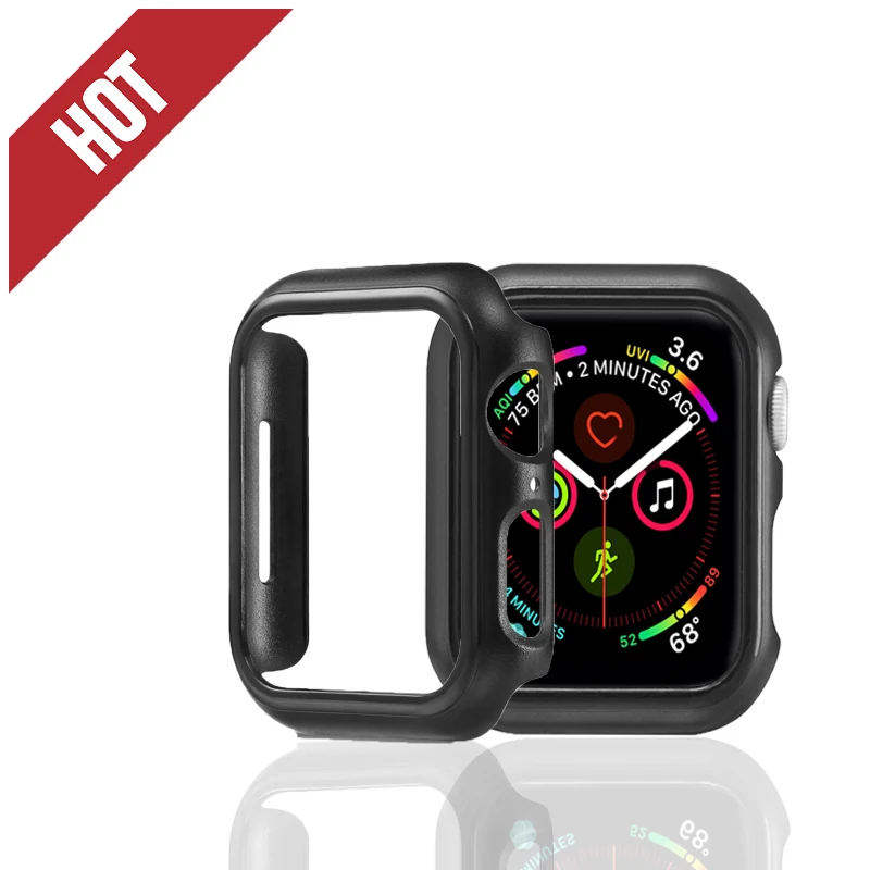 Противоударный и ударопрочный защитный чехол-бампер для Apple watch чехол 44/40 мм