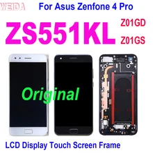 

5.5" Original For Asus Zenfone 4 Pro ZS551KL Z01GD Z01GS LCD Display Touch Screen Digitizer Assembly Frame For Asus ZS551KL LCD