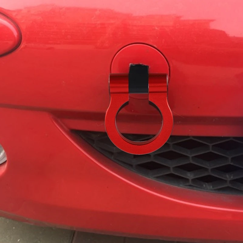 Алюминиевый буксировочный крючок с ЧПУ Красной дорожкой для Chevrolet Camaro 2016 и
