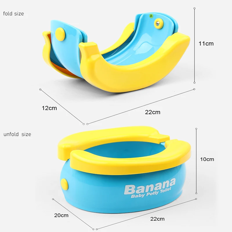 Портативный детский унитаз складной горшок для малышей дорожный автомобильный горшок кольца с мочой сумки для детей Девочки Мальчики снаружи сиденье для унитаза