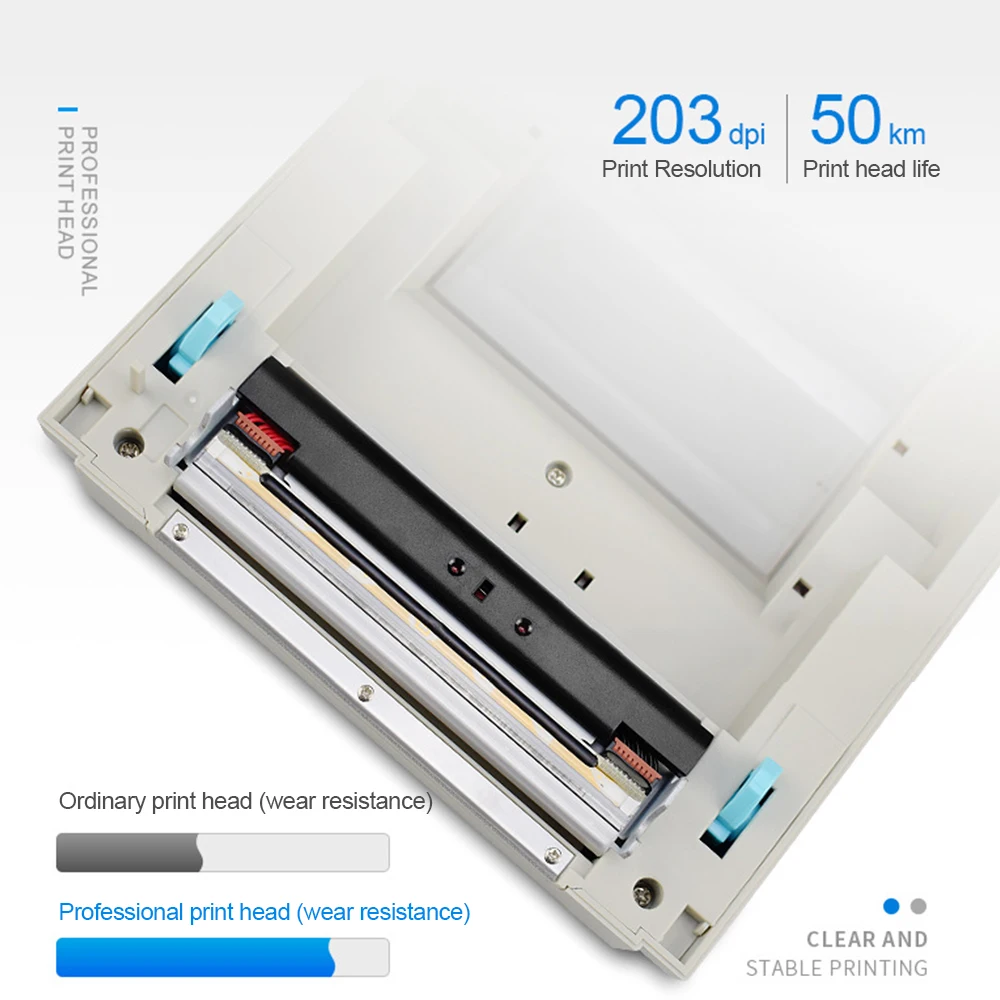 Terow Thermal Barcode Label Printer 