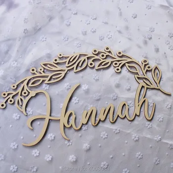 

Nursery Sign, Name Sign, Custom Name Sign, Calligraphy Name Sign, Personalized Nursery Decor