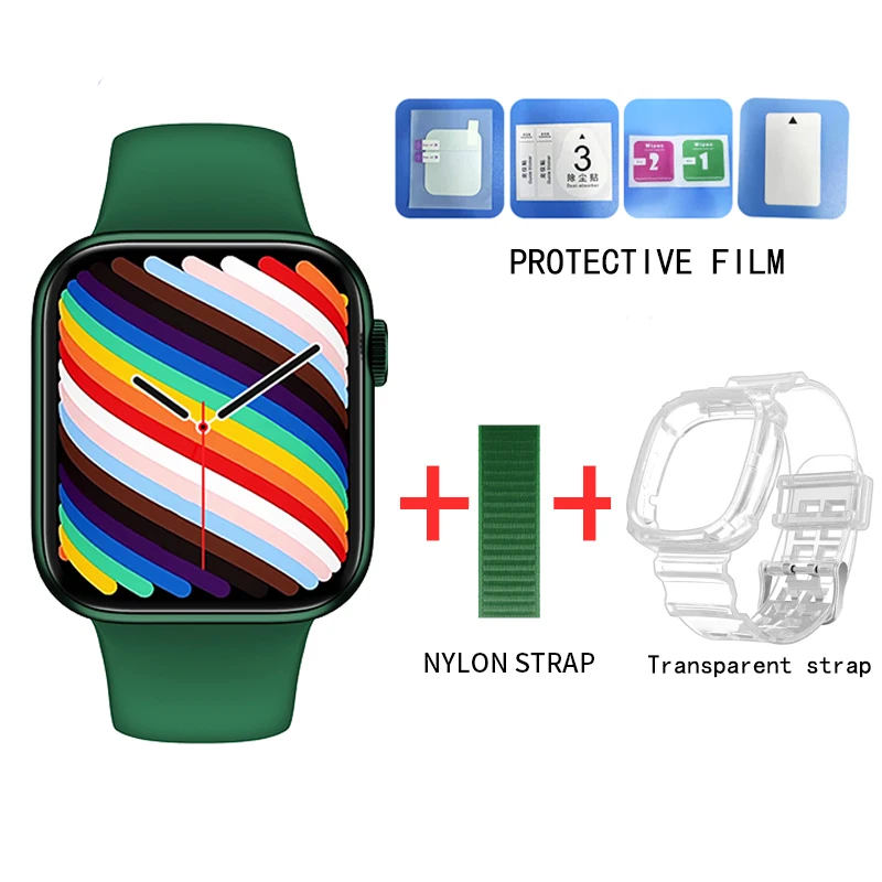 Wearpai Smart Watch HW19 Full Screen Sleep Monitor Double Buttons Make Call Smartwatch Sport Women Men pk iwo 13 W46 IWO W37 PRO 