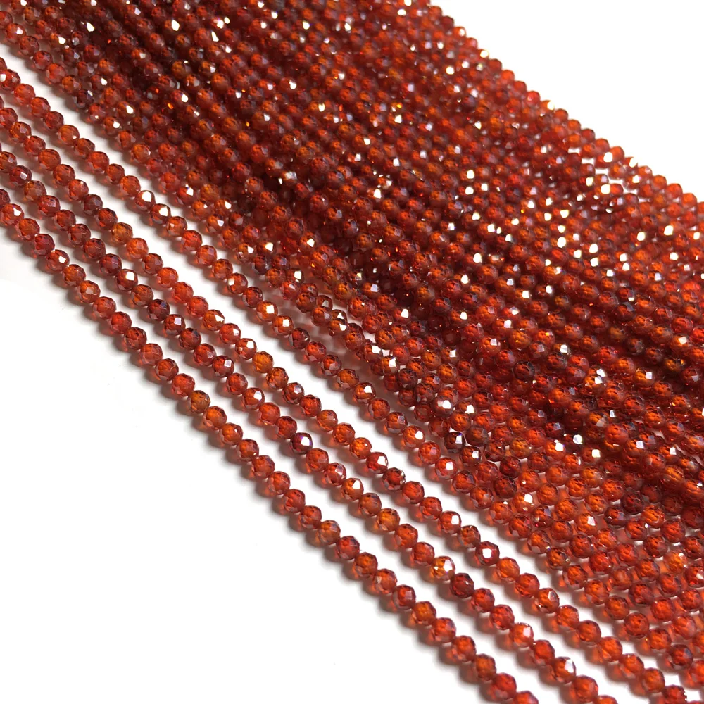 PATIKIL 400 Perline Bicono In Vetro 4 Mm – Cristalli Sfaccettati Arancioni Per Gioielli Fai-da-Te – Bracciali E Collane