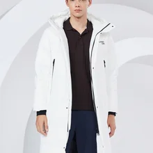 BOSIDENG длинный модный пуховик мужской зимний с капюшоном модный утолщенный тренд пальто B80142013