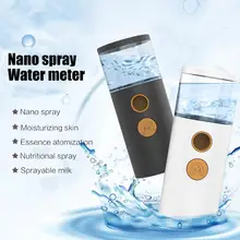 Лицо опрыскиватель ингалятор увлажнитель 2 цвета ABS Мини прекрасный мода туман Макияж Уход за кожей увлажняющий красота