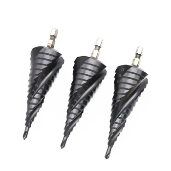 

Pagoda Drill Bit Step Countersunk Head Drill Stainless Steel Metal Hole Opener Multi-function Professional Tip Drill 4-32