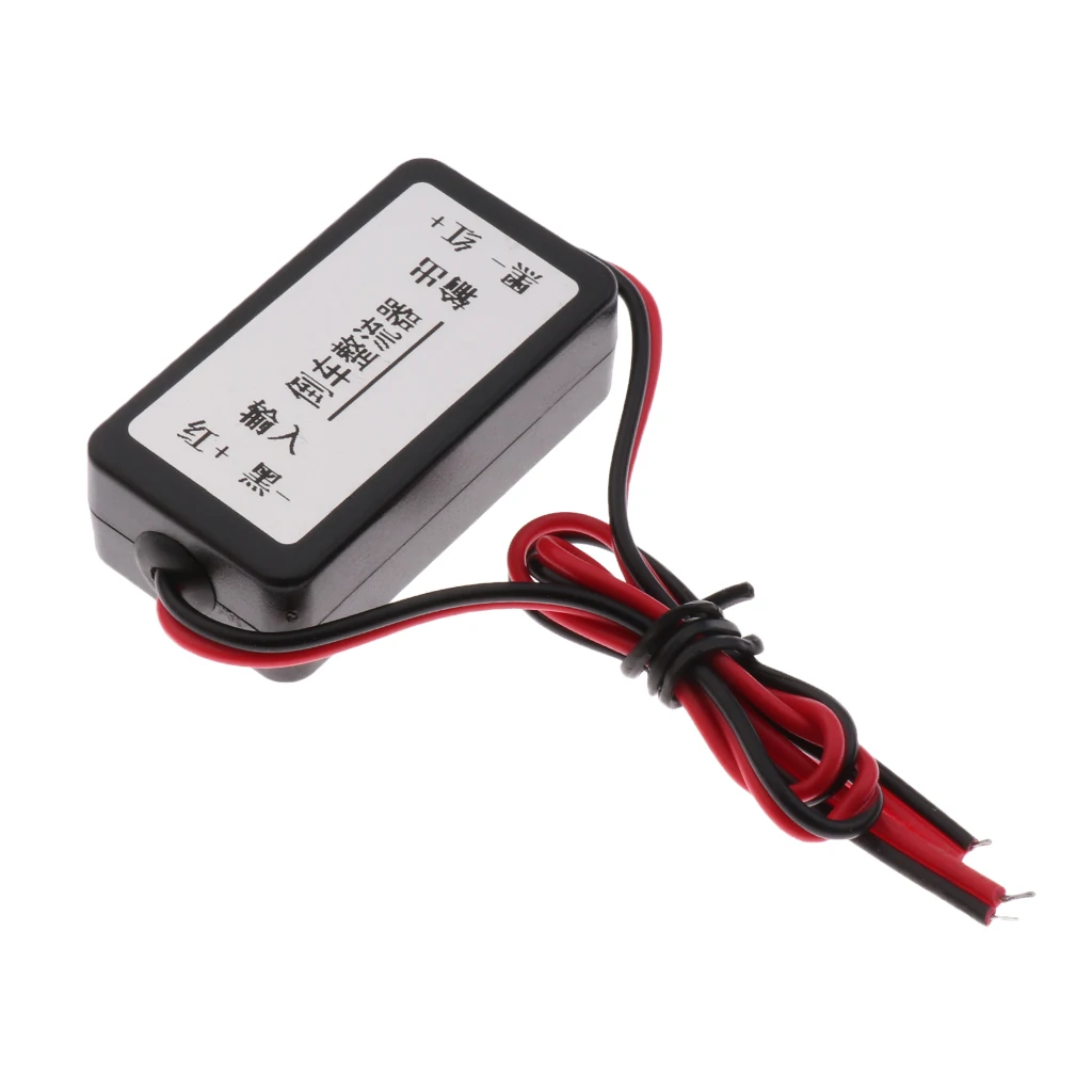 Durable 12V DC Car Truck Backup Rear View Camera Power Relay Filter Capacitor