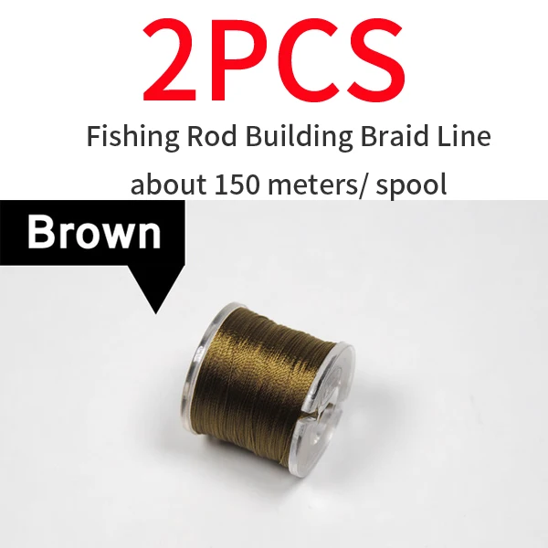 2pcs 150m/Spool Fishing Rod Guides Wrap Line Eyelet Tying Line Guide ring  fix line Roding Building Material - AliExpress