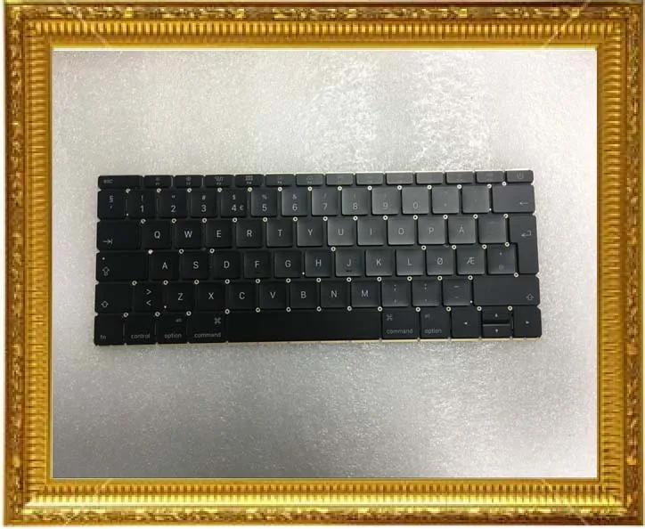 Ноутбук A1534 клавиатура для Macbook 1" A1534 норвежская Клавиатура год