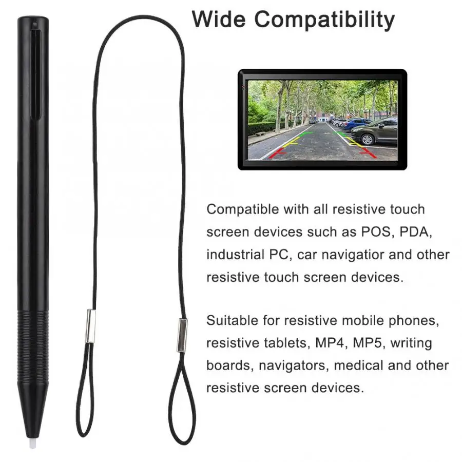 NEW stylus for phone and tablet tablet pen Touch Screen Painting Pen Resistive Stylus with Telescopic Rope For POS PDA Navigator