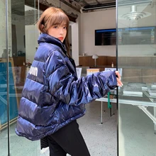 

FAKUNTN 2021 New Fashion Autumn Winter Women Luxury Coat Thicken Warm Ladies Brand Down Jacket High Quality Loose Trend Female