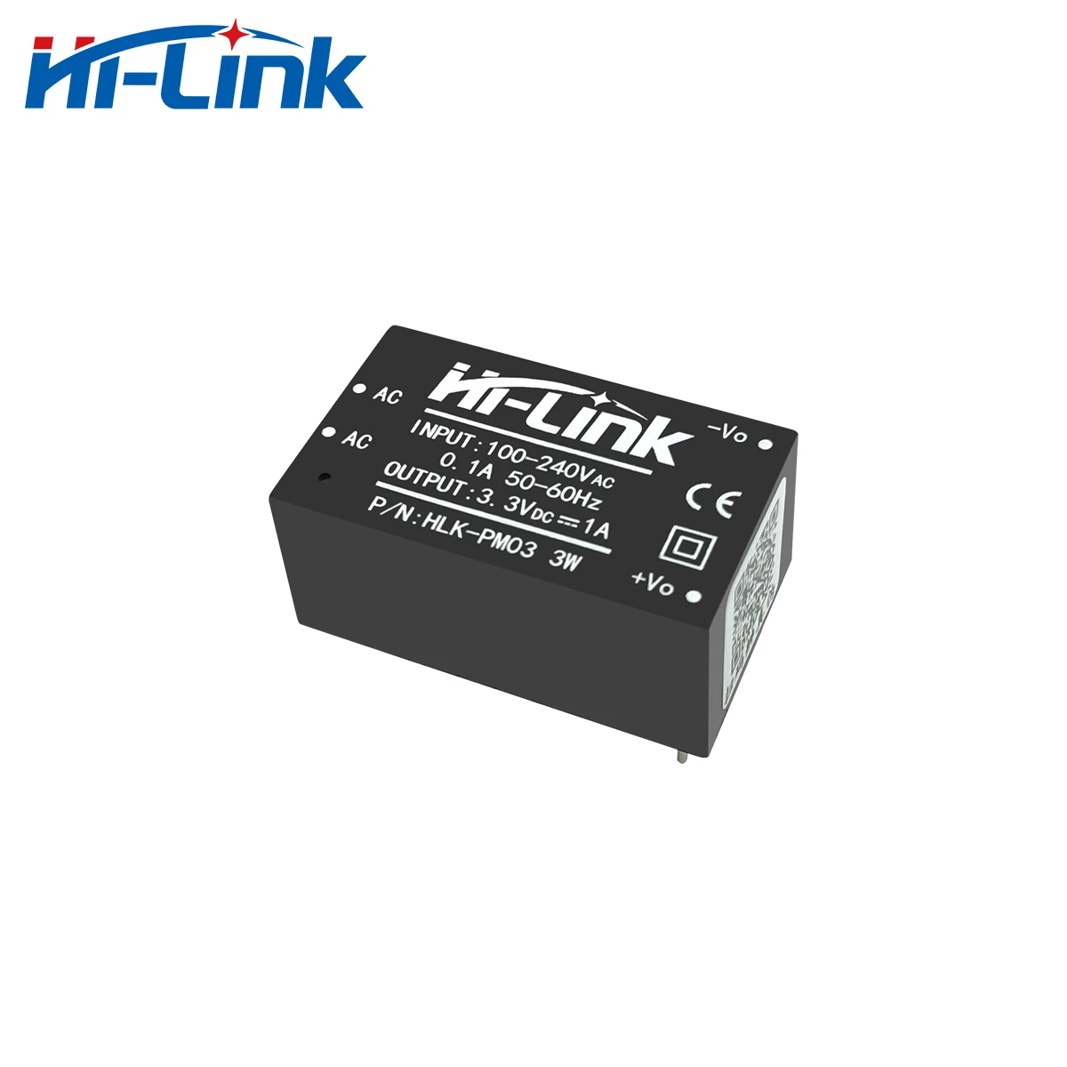 Hi-Link HLK-PM03 AC DC Converter 220V To 3.3V 3W 1000mA Step Down Isolated Switching Power Supply Module AC DC Transformer power adapter,power supply,switching power supply