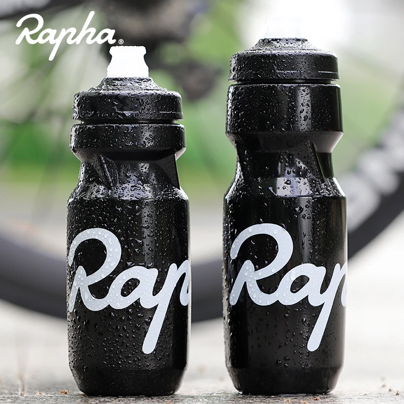 Rapha-botella de agua ultraligera para bicicleta, 610-710ML, a prueba de fugas, PP, botella de agua deportiva, boca Bloqueable, para ciclismo