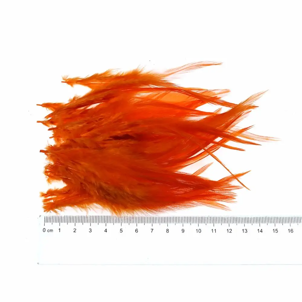 Wifreo 50 шт. седло для петуха вязание мушек перья Schlappen форели лосося Steelhead Bass Saltwater