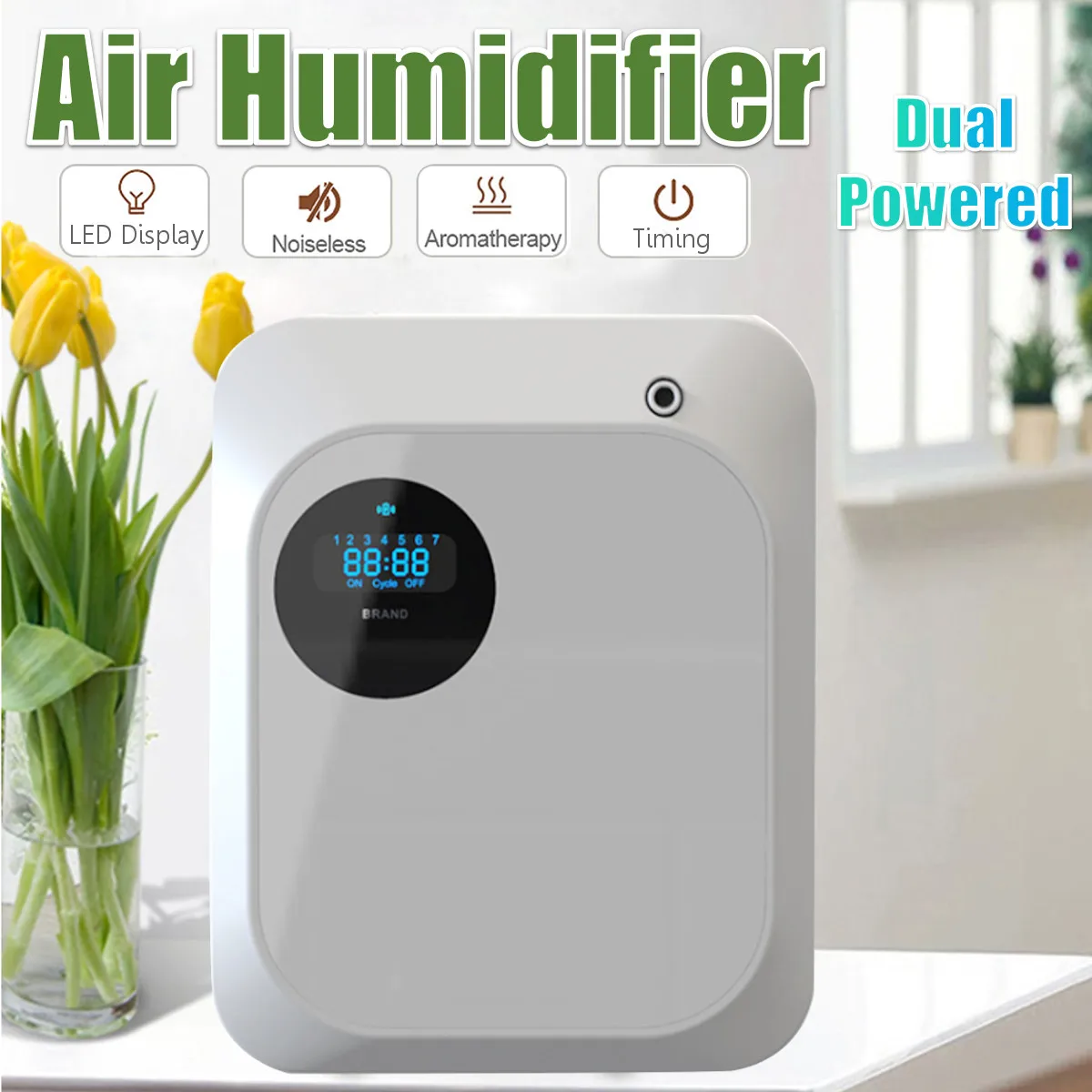 2 Colors Intelligent Aroma Fragrance Machine Air Purifier 160ml Timer Scent Diffuser Machine