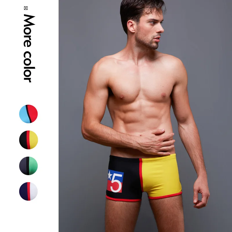 

Summer Men's Board Shorts Swimming trunks Boxer trunks Loose plus size Sexy men's Beach Shorts A18101