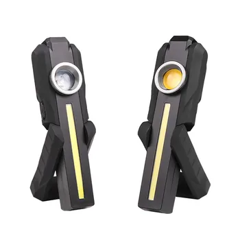 

Portable 4 Mode COB Flashlight UV/Yellow Torch USB Rechargeable LED Work Light Magnetic XPE Hanging Hook Lamp