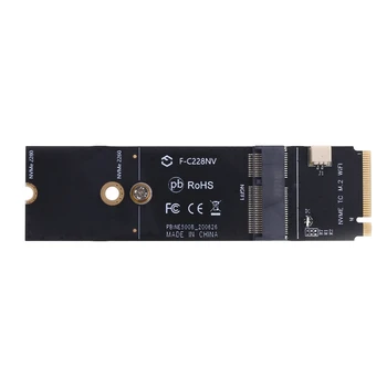 

Wireless Card M.2 to M.2 SSD NVME Interface Adapter Card with Bluetooth Cable