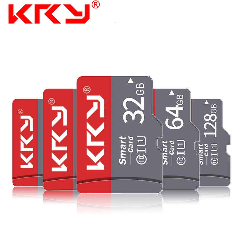 Карта памяти KRY, 32 ГБ, 16 ГБ, 8 ГБ, 128 ГБ, 64 ГБ, Microsd карта C10, Micro TF, SD карта, 8, 16, 32, 64, 128 ГБ, адаптер Cartao De Memoria Carte