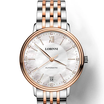 

Luxury Brand Switzerland LOBINNI Women Watches Japan MIYOTA Automatic Mechanical Clock Sapphire Waterproof Ladies Watch L2010