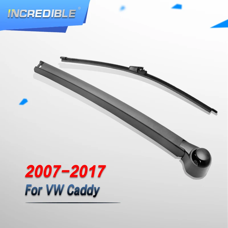 Невероятная Задняя щетка стеклоочистителя и рычаг для VW Caddy MK2 2004 2005 2006 2007 2008 2009 2010