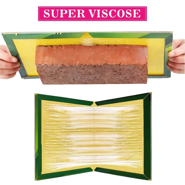 1Db Egér Tábla Ragadós Patkány Ragasztócsapda Kígyóhibák Egerek Fogó Csapdák Nem Mérgező, Környezetbarát Kártevőirtó - Image 2