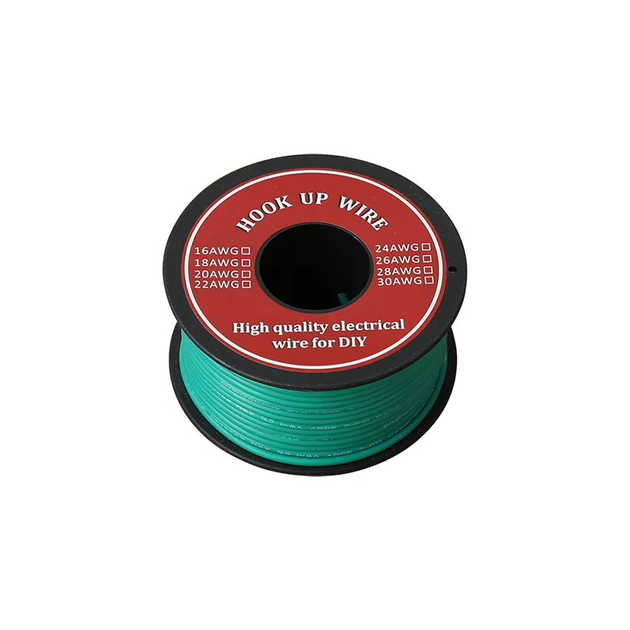 Filo Elettrico Per Recinzioni 18 AWG Gauge Stranded Hook Up Wire Kit 25 Ft Ea 0.0403" 10 Color UL1007 300 Volt Filo Elettrico Unipolare - Foto 8