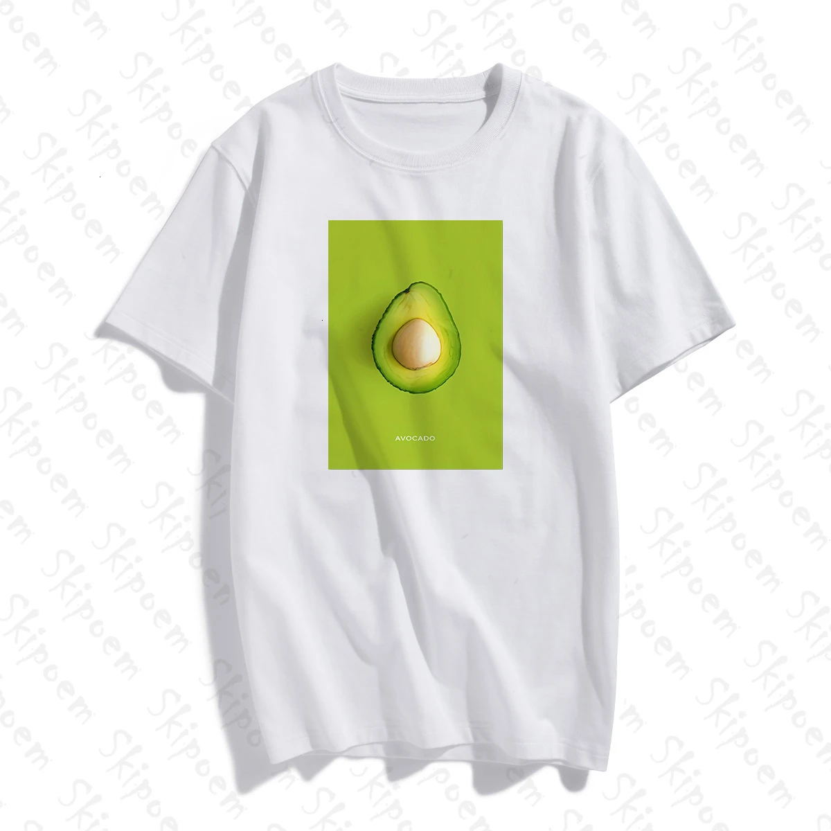 

Fruit Art Avocado T Shirt Women Tumblr Gothic Korean Style Harajuku Punk Vintage Plus Size Cotton Short Sleeve Clothes Top Tees