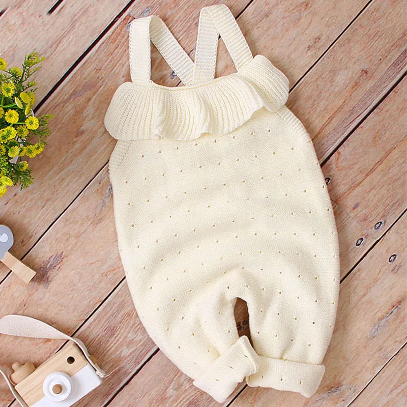 

Boys Rompers Girls Baby Autumn And winter Rompers Toddler Cute Solid Overalls Kids Lovely Suspender Overalls