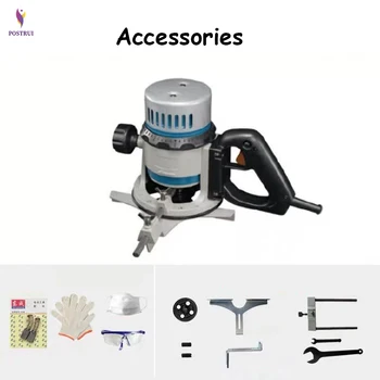 

12.7mm best wood router 1050w 0.5 inch wood trimmer electric carving tool 220v flat edge trimmer Wood engraving machine