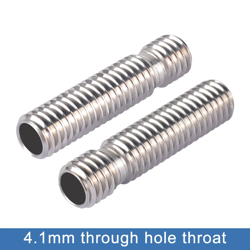 M6*30mm 3D Printer Nozzle Throat 4.1mm Through-hole for Makerbot 1.75mm Filament 
