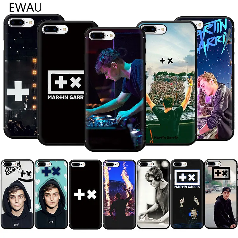 Мягкий ТПУ чехол для телефона EWAU Martin Garrix DJ для iPhone 11 Pro 5 5S 6 6s 7 8 Plus X XR XS MAX